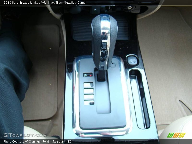 Ingot Silver Metallic / Camel 2010 Ford Escape Limited V6