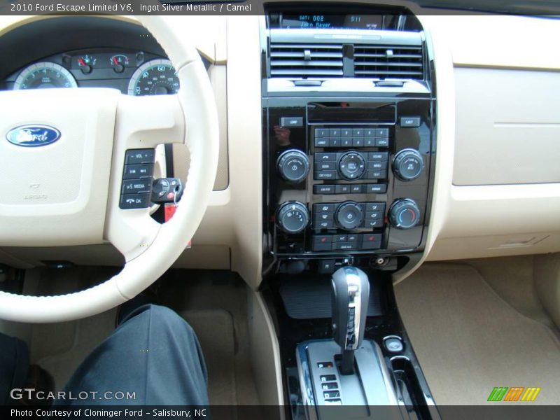 Ingot Silver Metallic / Camel 2010 Ford Escape Limited V6