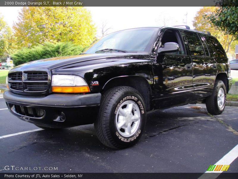 Black / Mist Gray 2000 Dodge Durango SLT