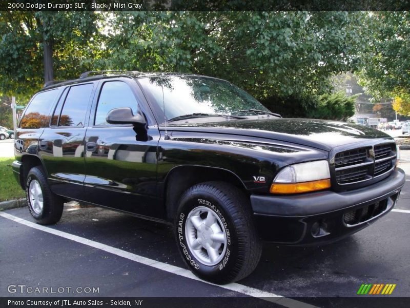 Black / Mist Gray 2000 Dodge Durango SLT