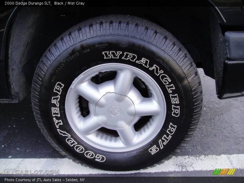 Black / Mist Gray 2000 Dodge Durango SLT
