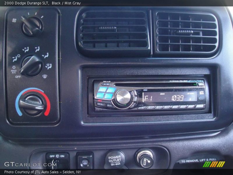 Black / Mist Gray 2000 Dodge Durango SLT