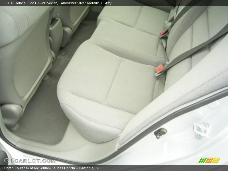 Alabaster Silver Metallic / Gray 2010 Honda Civic DX-VP Sedan