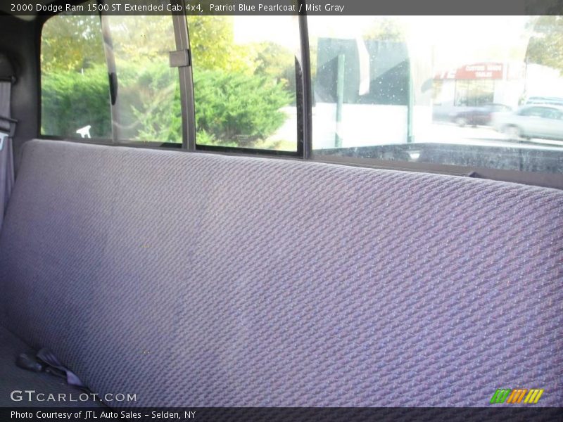 Patriot Blue Pearlcoat / Mist Gray 2000 Dodge Ram 1500 ST Extended Cab 4x4