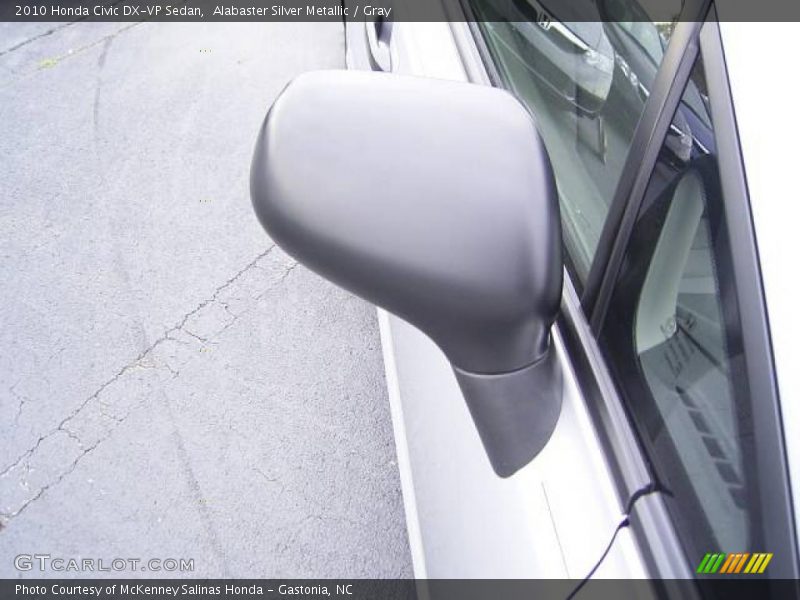 Alabaster Silver Metallic / Gray 2010 Honda Civic DX-VP Sedan