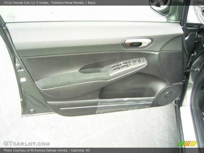 Polished Metal Metallic / Black 2010 Honda Civic LX-S Sedan