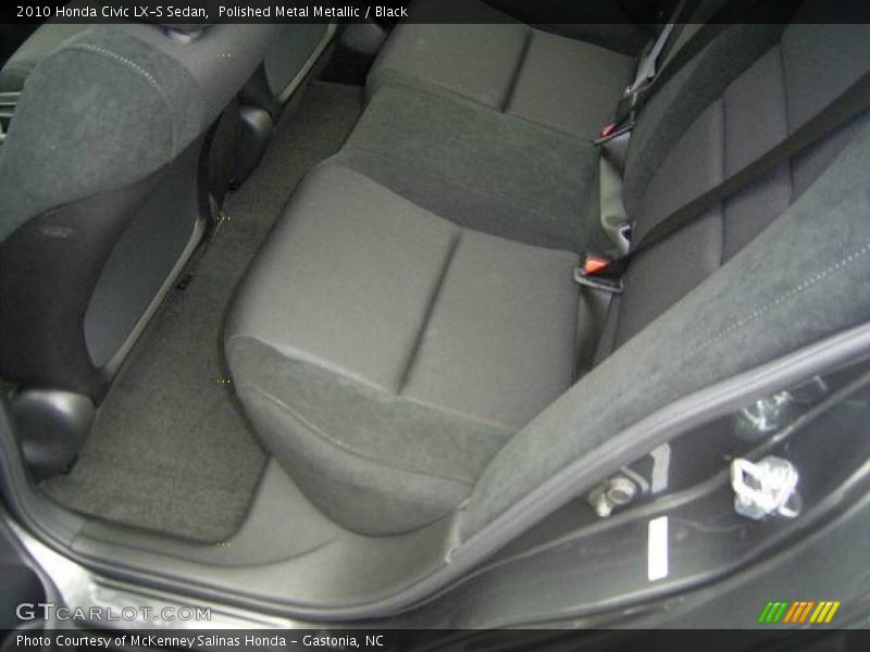 Polished Metal Metallic / Black 2010 Honda Civic LX-S Sedan