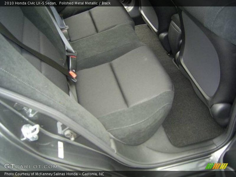 Polished Metal Metallic / Black 2010 Honda Civic LX-S Sedan
