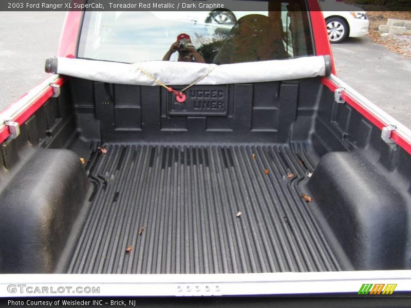 Toreador Red Metallic / Dark Graphite 2003 Ford Ranger XL SuperCab