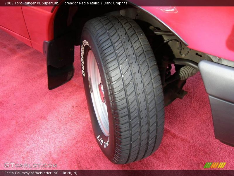 Toreador Red Metallic / Dark Graphite 2003 Ford Ranger XL SuperCab