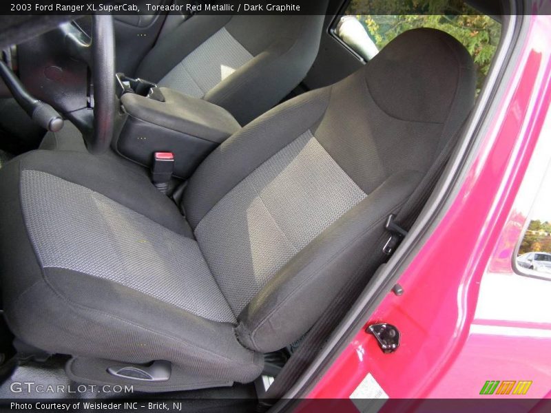 Toreador Red Metallic / Dark Graphite 2003 Ford Ranger XL SuperCab