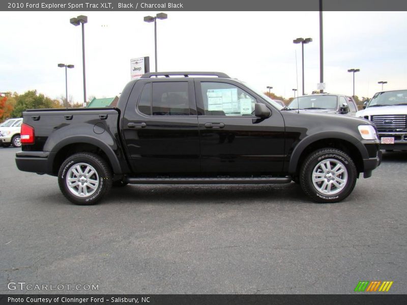 Black / Charcoal Black 2010 Ford Explorer Sport Trac XLT