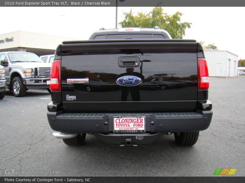 Black / Charcoal Black 2010 Ford Explorer Sport Trac XLT