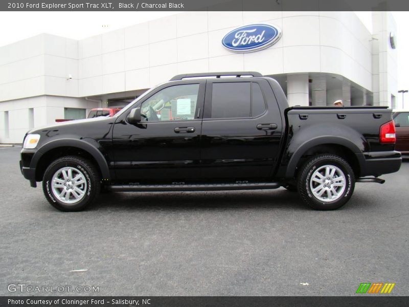 Black / Charcoal Black 2010 Ford Explorer Sport Trac XLT