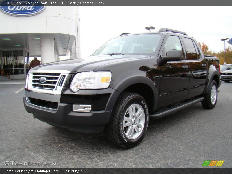 Black / Charcoal Black 2010 Ford Explorer Sport Trac XLT