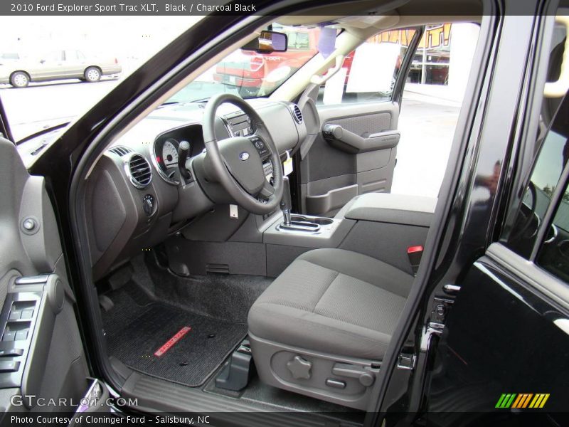 Black / Charcoal Black 2010 Ford Explorer Sport Trac XLT