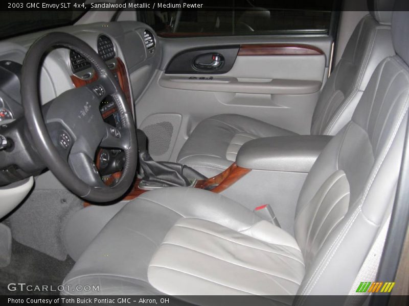 Sandalwood Metallic / Medium Pewter 2003 GMC Envoy SLT 4x4