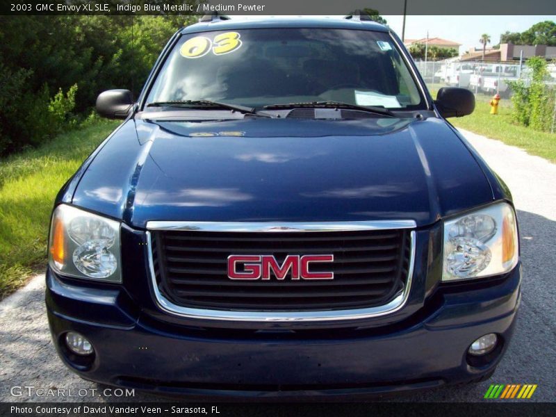 Indigo Blue Metallic / Medium Pewter 2003 GMC Envoy XL SLE