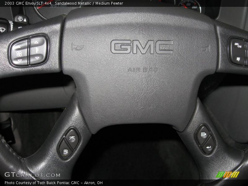 Sandalwood Metallic / Medium Pewter 2003 GMC Envoy SLT 4x4