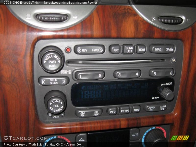 Sandalwood Metallic / Medium Pewter 2003 GMC Envoy SLT 4x4