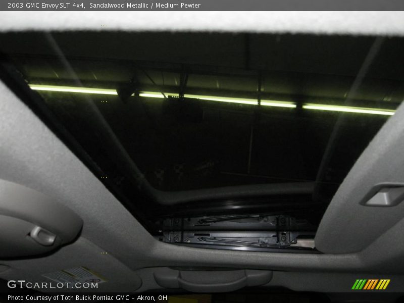Sandalwood Metallic / Medium Pewter 2003 GMC Envoy SLT 4x4