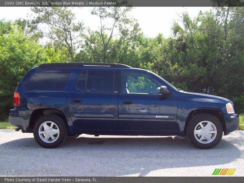 Indigo Blue Metallic / Medium Pewter 2003 GMC Envoy XL SLE