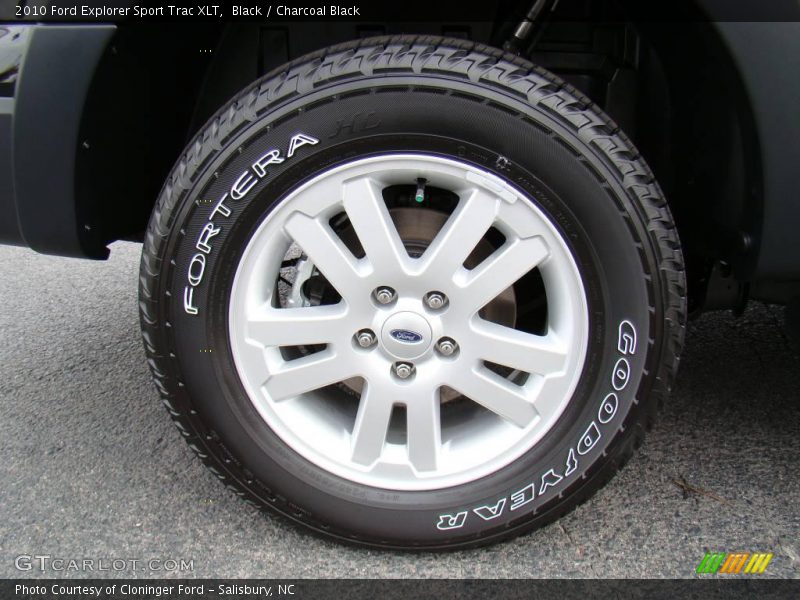 Black / Charcoal Black 2010 Ford Explorer Sport Trac XLT