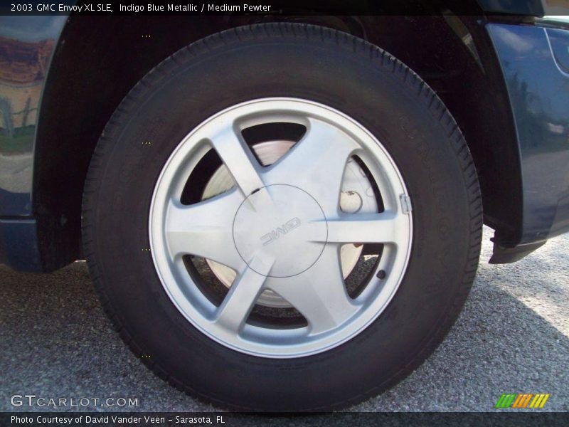 Indigo Blue Metallic / Medium Pewter 2003 GMC Envoy XL SLE