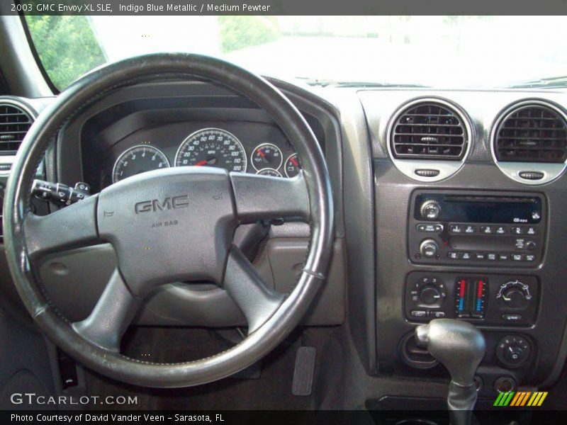 Indigo Blue Metallic / Medium Pewter 2003 GMC Envoy XL SLE