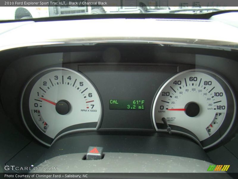 Black / Charcoal Black 2010 Ford Explorer Sport Trac XLT