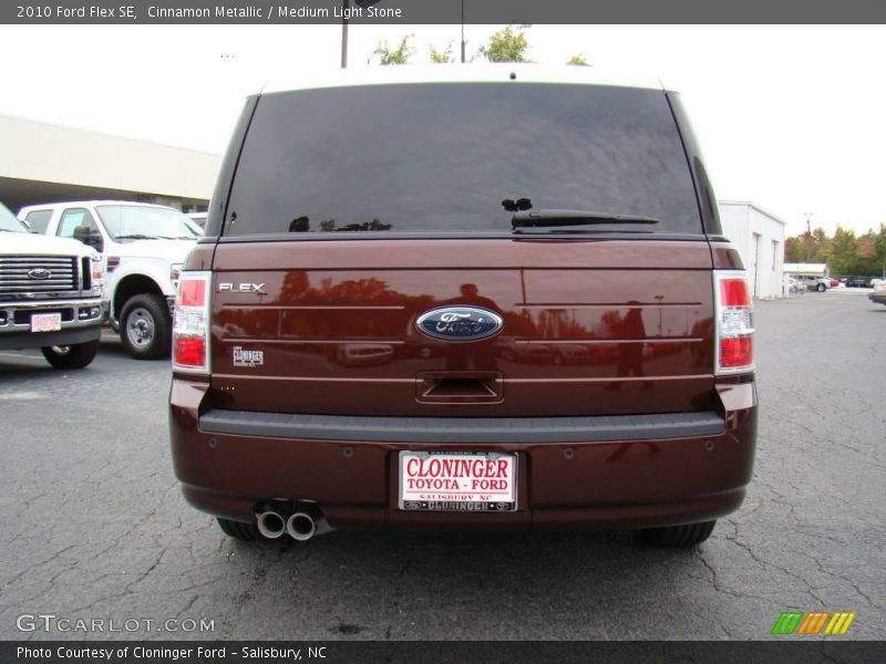 Cinnamon Metallic / Medium Light Stone 2010 Ford Flex SE