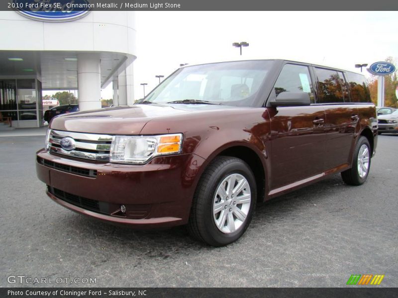 Cinnamon Metallic / Medium Light Stone 2010 Ford Flex SE