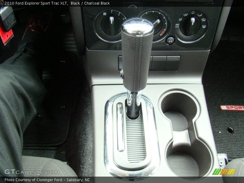 Black / Charcoal Black 2010 Ford Explorer Sport Trac XLT