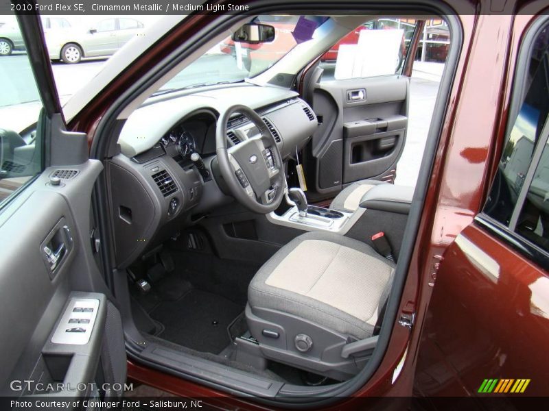 Cinnamon Metallic / Medium Light Stone 2010 Ford Flex SE