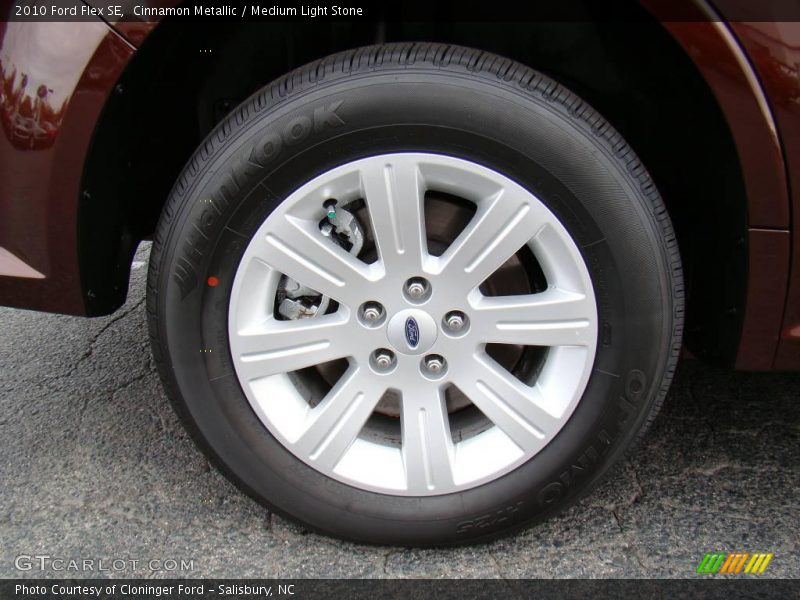 Cinnamon Metallic / Medium Light Stone 2010 Ford Flex SE