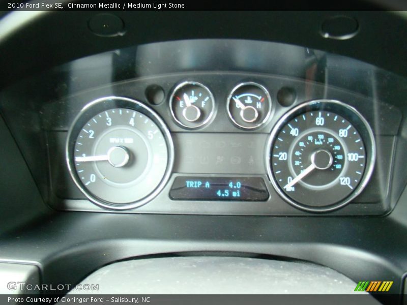 Cinnamon Metallic / Medium Light Stone 2010 Ford Flex SE