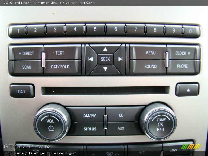 Cinnamon Metallic / Medium Light Stone 2010 Ford Flex SE