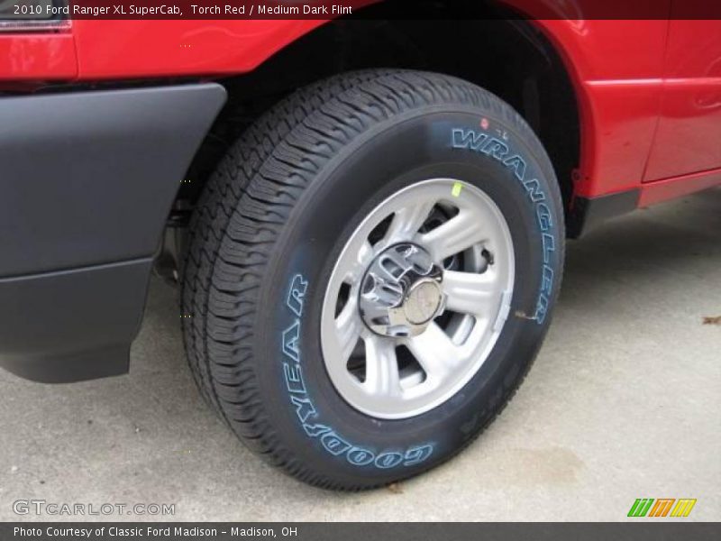 Torch Red / Medium Dark Flint 2010 Ford Ranger XL SuperCab
