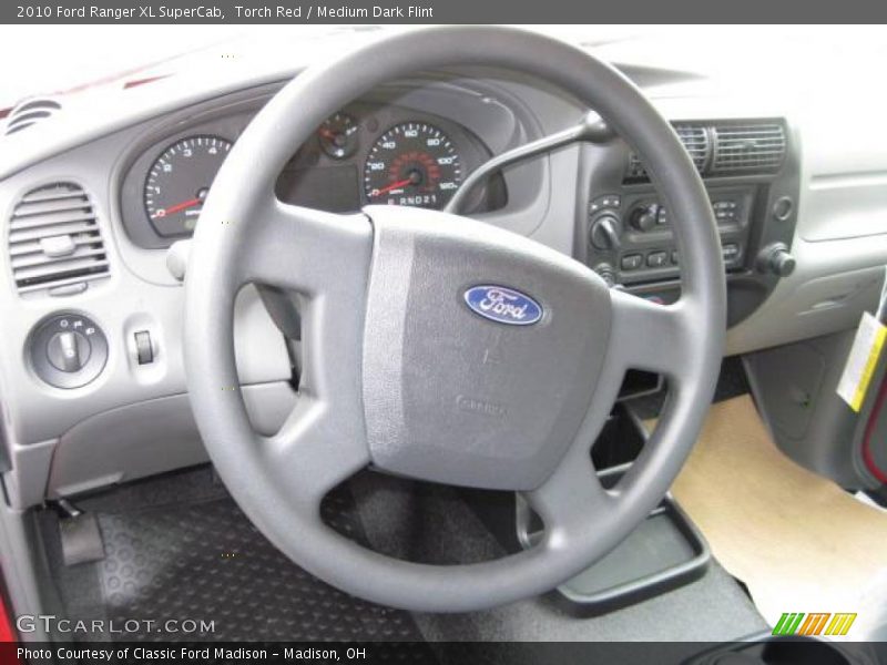 Torch Red / Medium Dark Flint 2010 Ford Ranger XL SuperCab