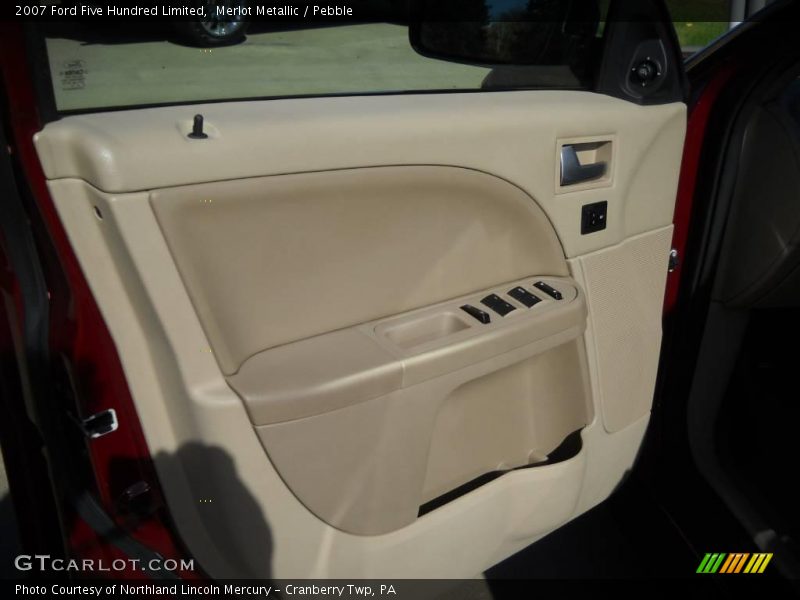 Merlot Metallic / Pebble 2007 Ford Five Hundred Limited
