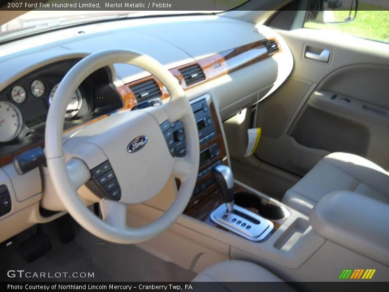 Merlot Metallic / Pebble 2007 Ford Five Hundred Limited