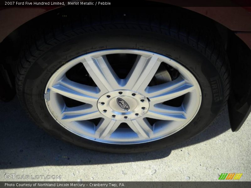 Merlot Metallic / Pebble 2007 Ford Five Hundred Limited