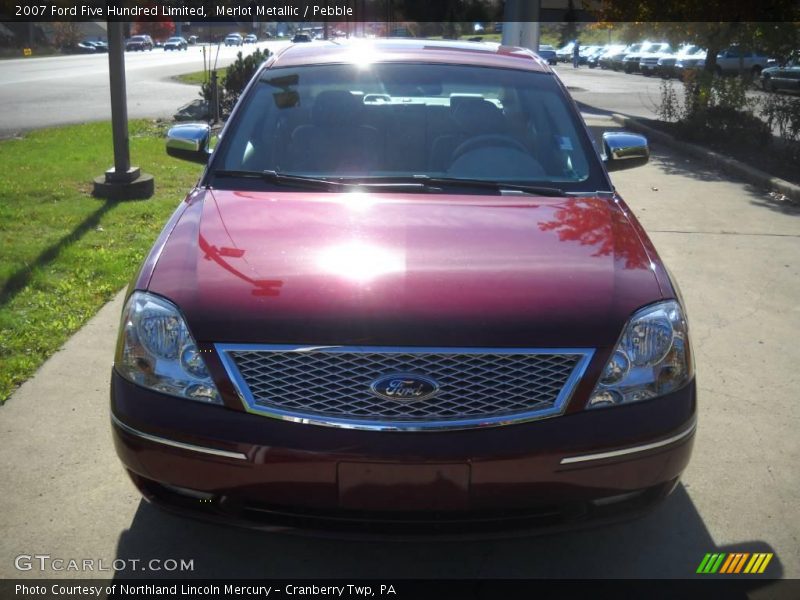 Merlot Metallic / Pebble 2007 Ford Five Hundred Limited