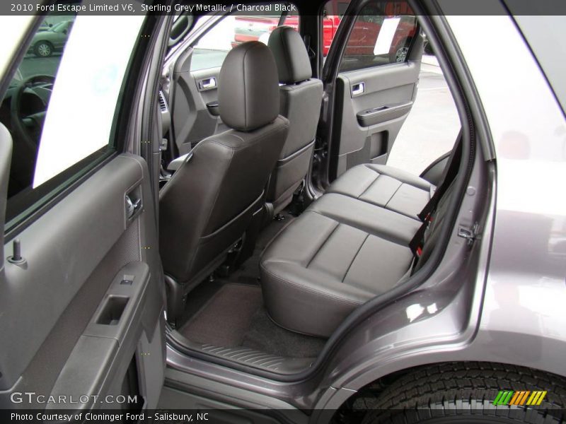 Sterling Grey Metallic / Charcoal Black 2010 Ford Escape Limited V6