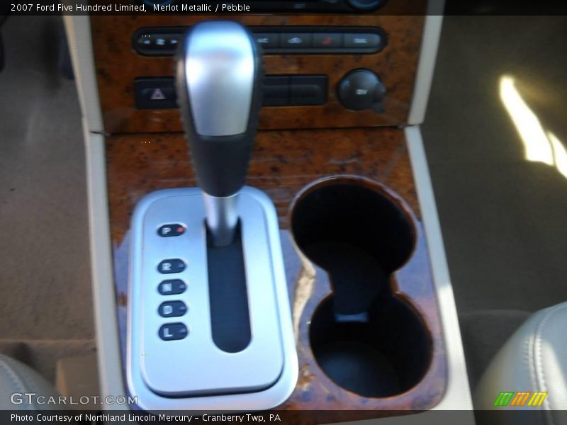 Merlot Metallic / Pebble 2007 Ford Five Hundred Limited