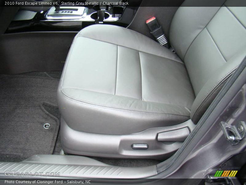 Sterling Grey Metallic / Charcoal Black 2010 Ford Escape Limited V6