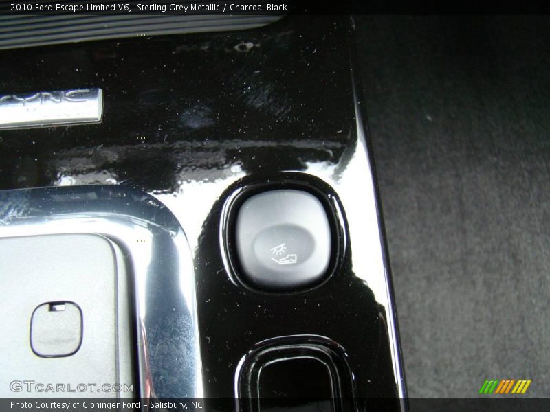 Sterling Grey Metallic / Charcoal Black 2010 Ford Escape Limited V6