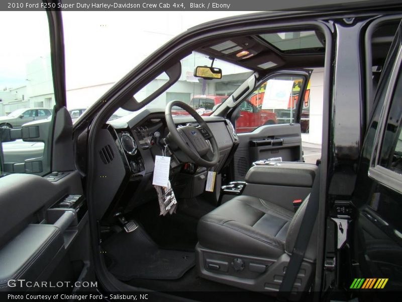 Black / Ebony 2010 Ford F250 Super Duty Harley-Davidson Crew Cab 4x4