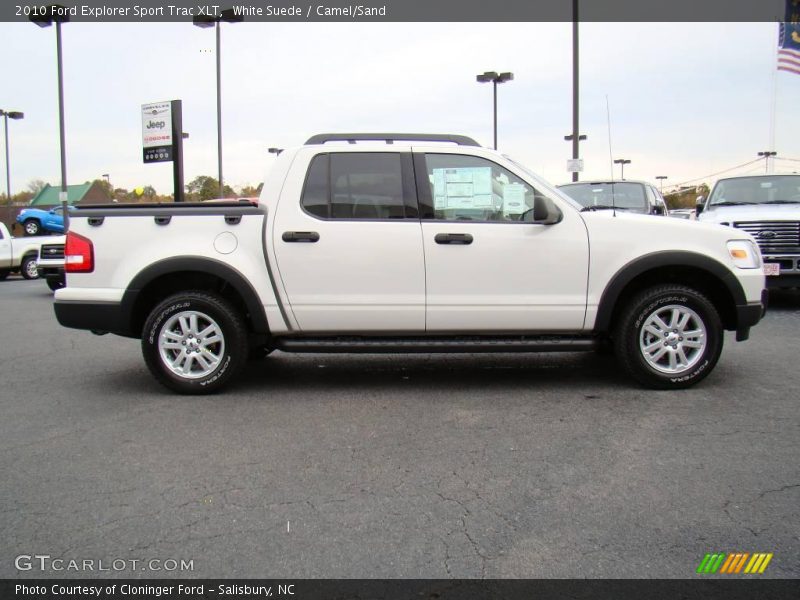 White Suede / Camel/Sand 2010 Ford Explorer Sport Trac XLT