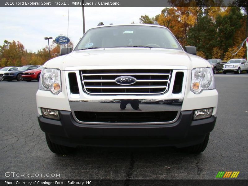 White Suede / Camel/Sand 2010 Ford Explorer Sport Trac XLT